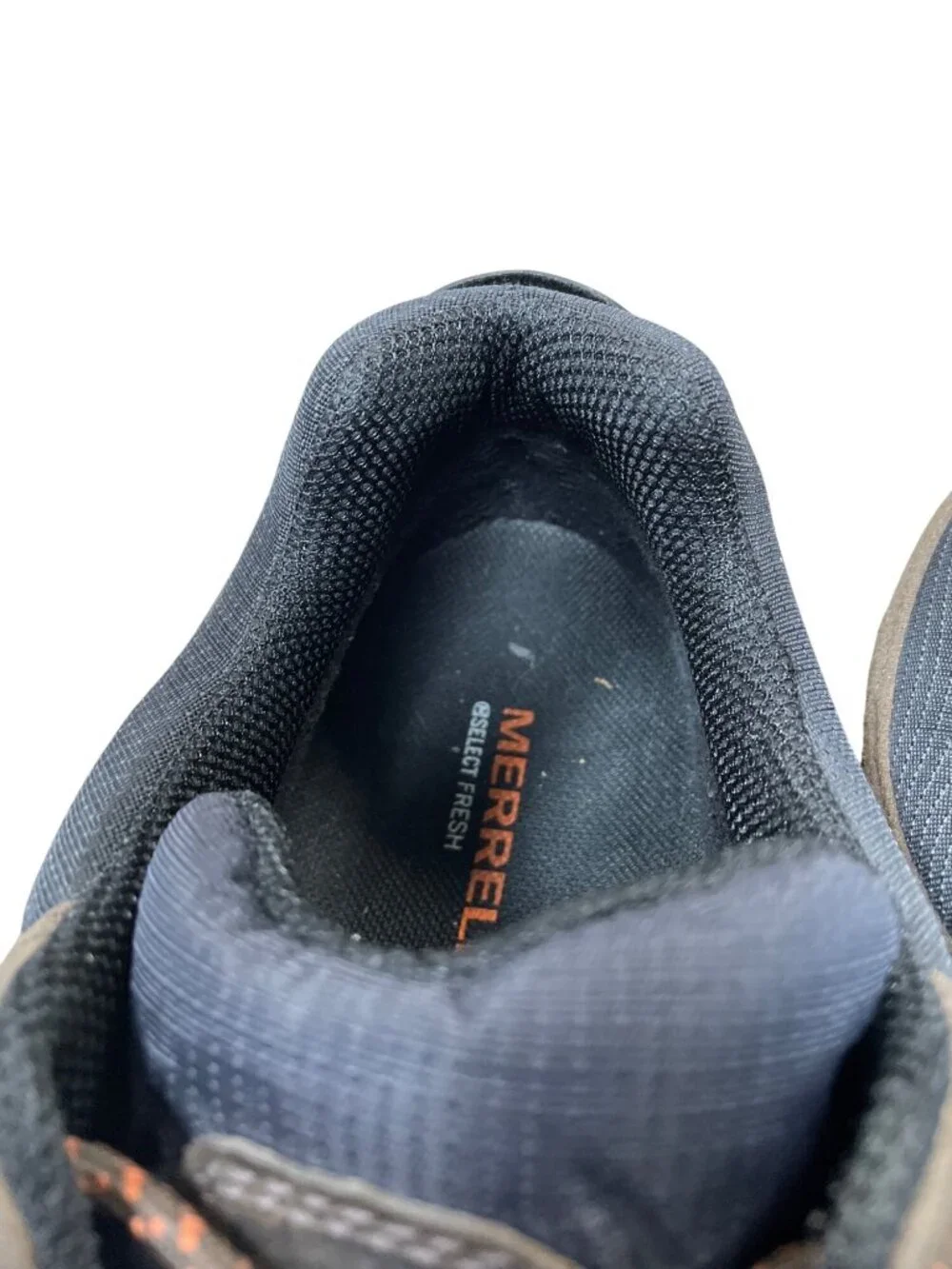 Merrell Vibram dry mens espresso leather casual sneakers shoes sz 14 SKU 10671